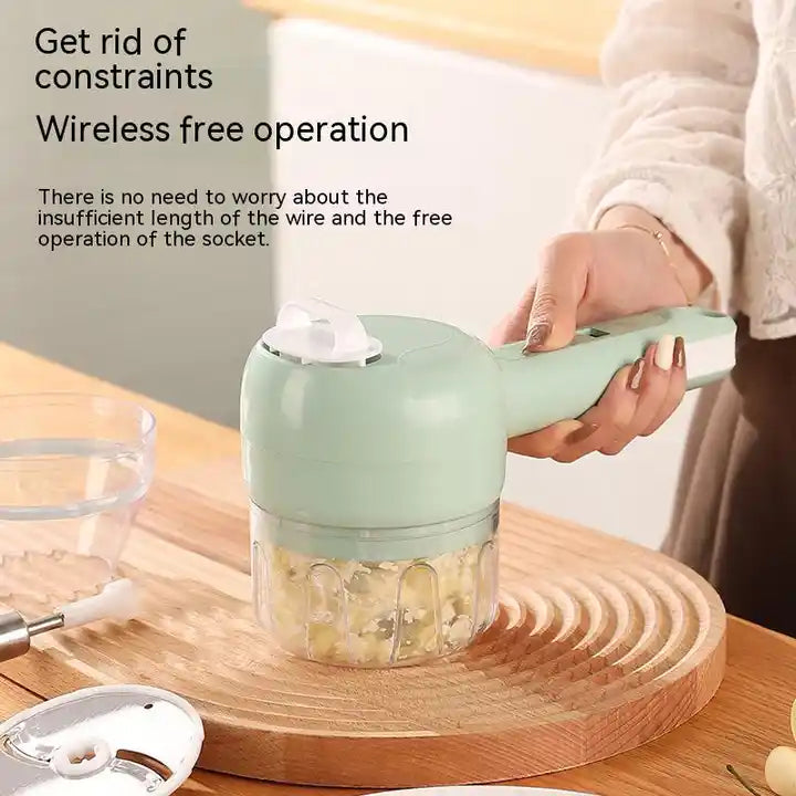 Efficient and Versatile Handheld Vegetable Slicer