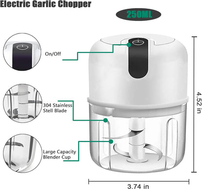New Portable Electric Food Chopper