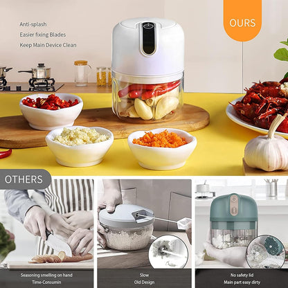 New Portable Electric Food Chopper