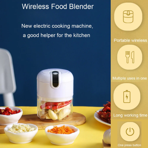 New Portable Electric Food Chopper